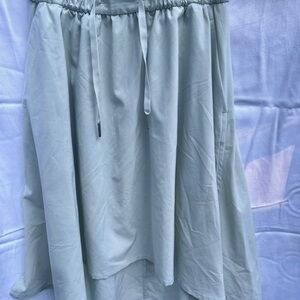 lululemon athletica Light Blue High Low Skirt